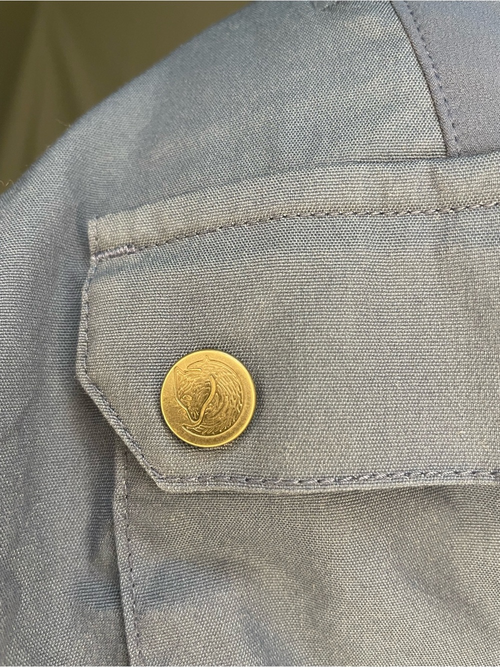 Fjallraven Women's Stina Trousers G-1000 Straight Leg Cargo Hiking/Work Pants - Picture 6 of 9